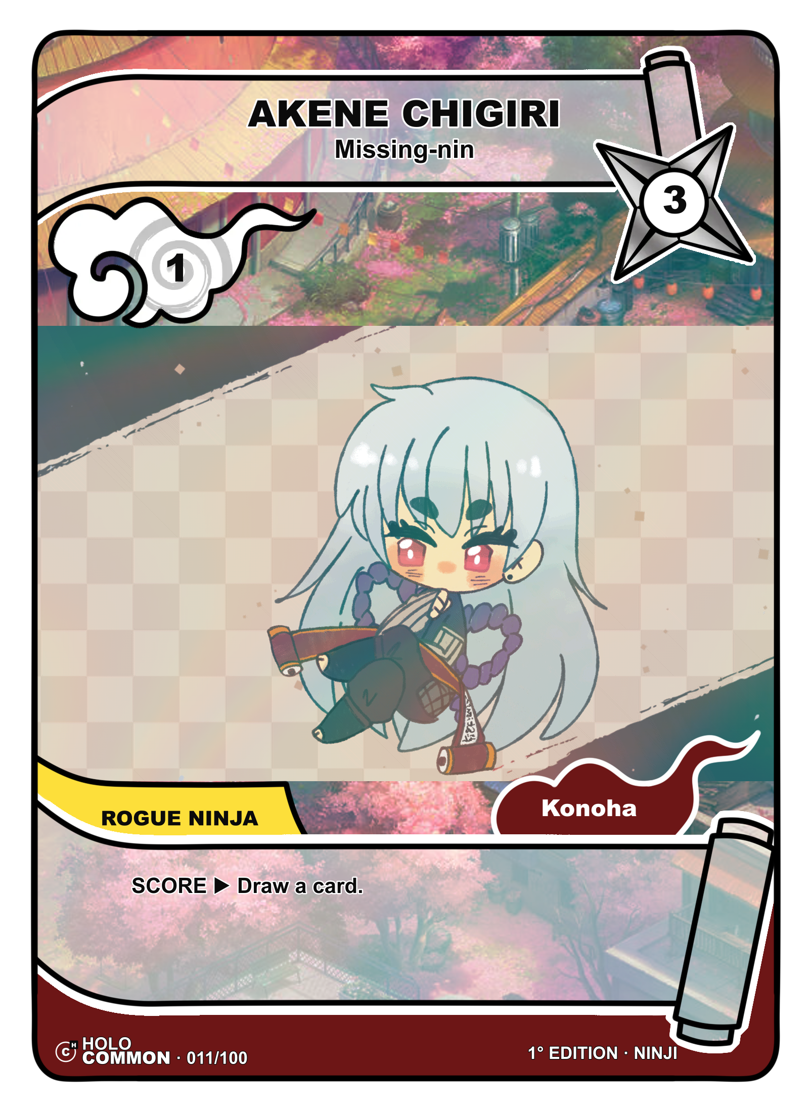 Akene Chigiri · 011/100
