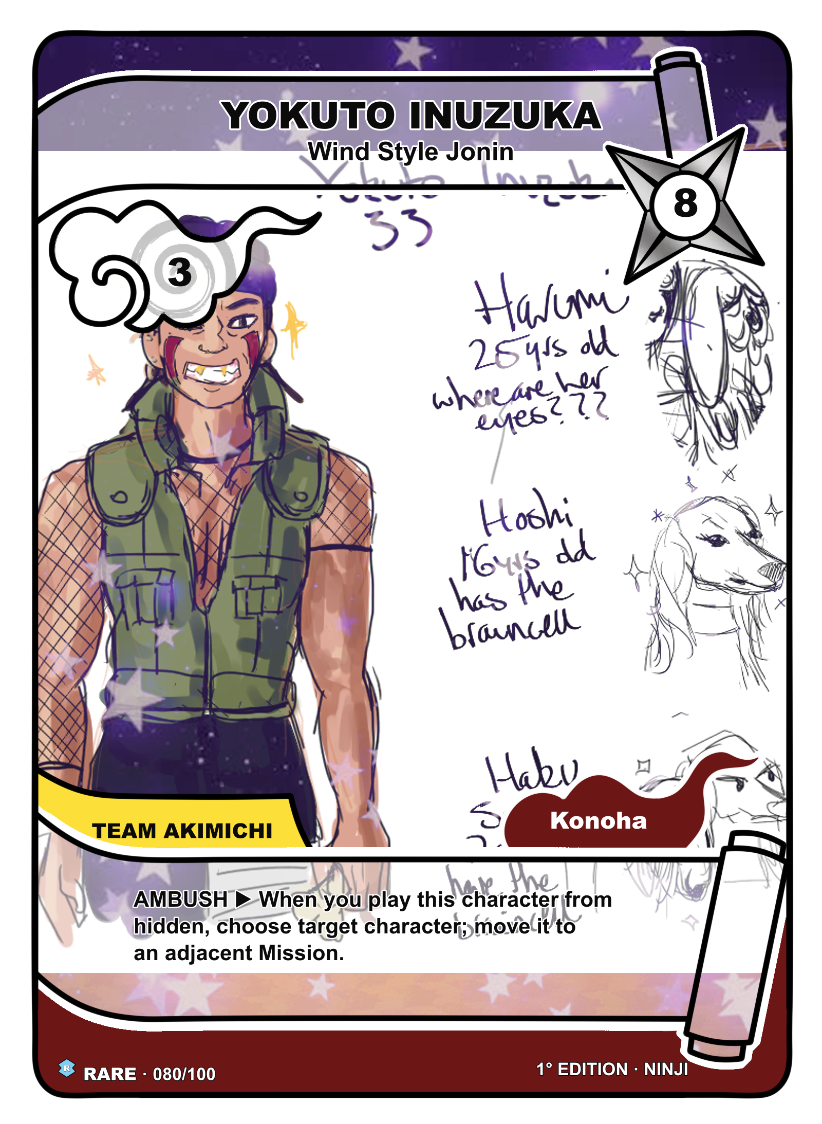 Yokuto Inuzuka · 080/100