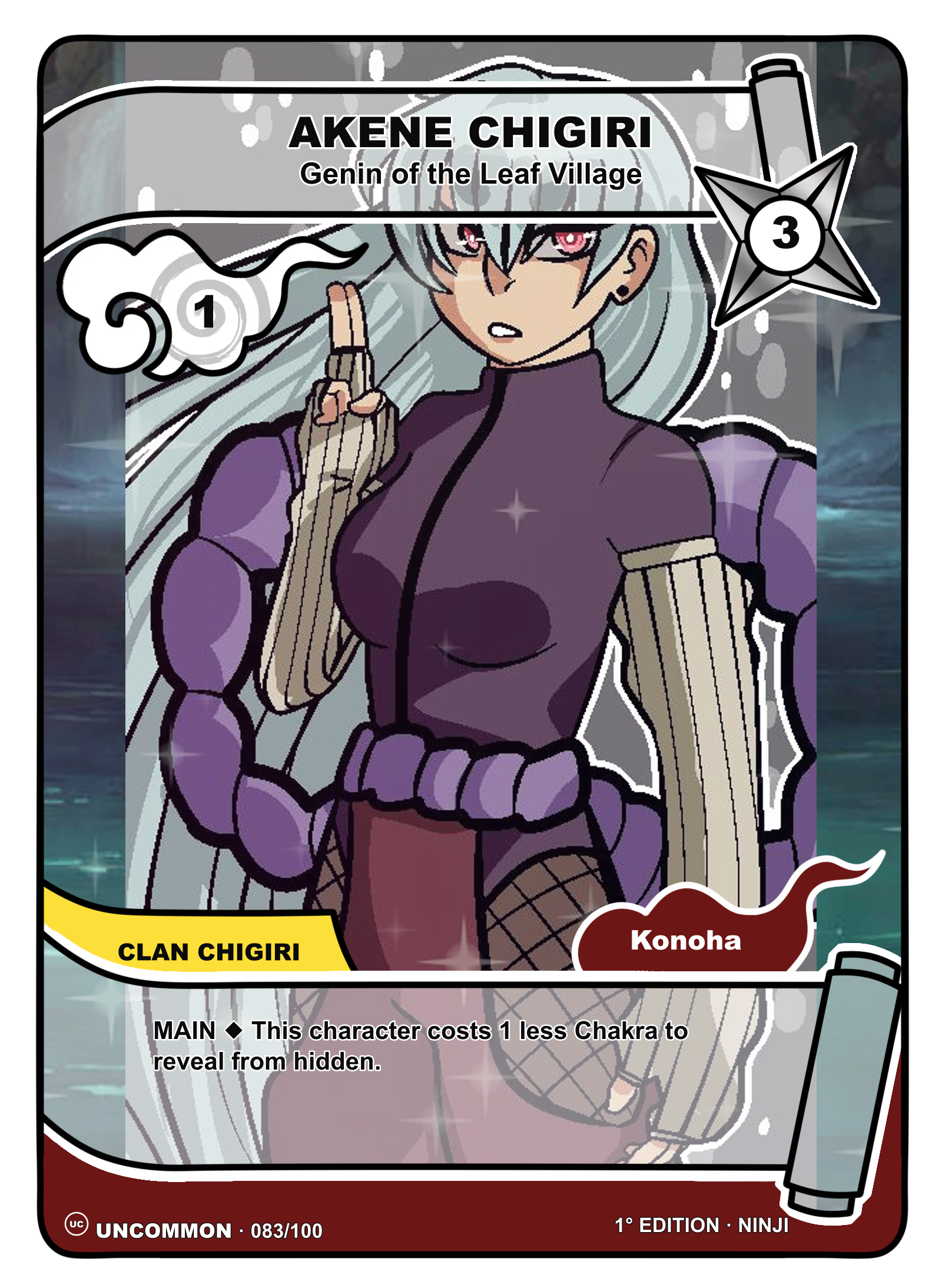 Akene Chigiri · 083/100 · 2 variants