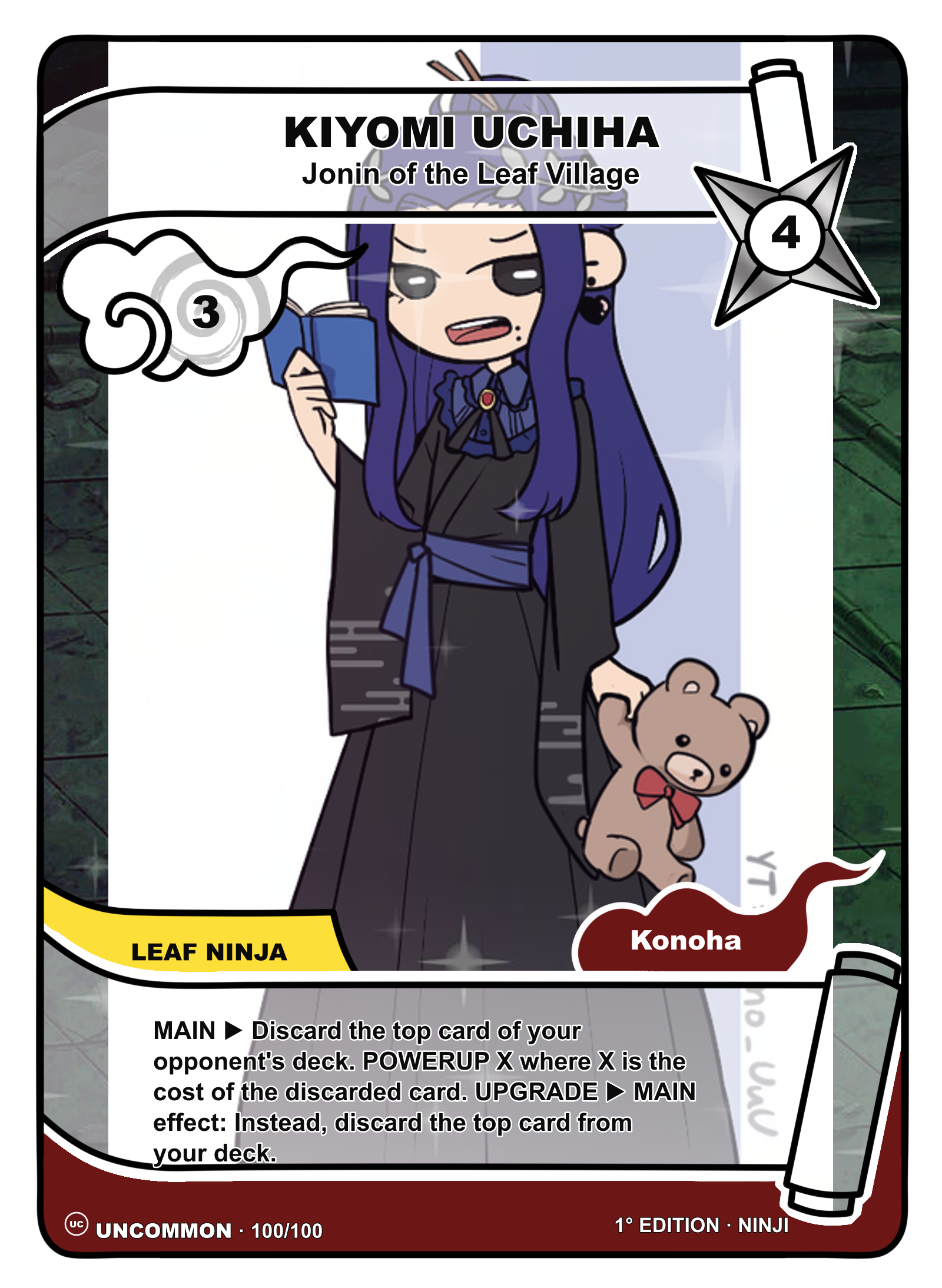 Kiyomi Uchiha · 100/100 · 2 variants